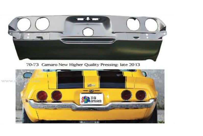 Taillight Panel: 70-73 Camaro (1st Quality)